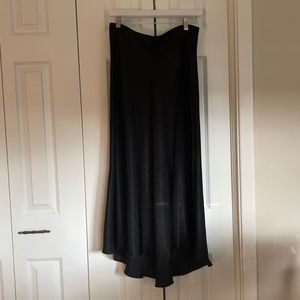 Black Satin Zara MIDI